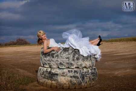 Trash the Dress rural