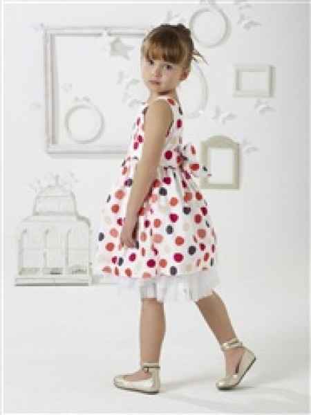 Robe à pois