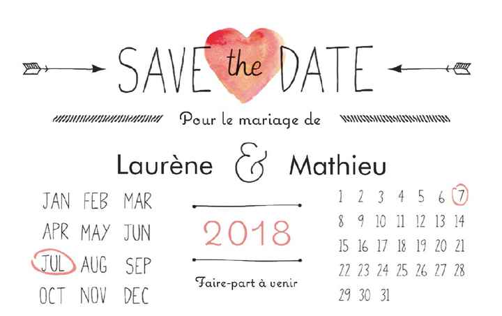Save the date - 1