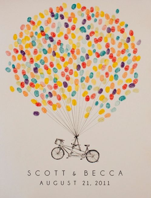 Autre idée arbre à empreintes