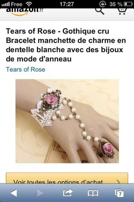 Bracelet rappel collier