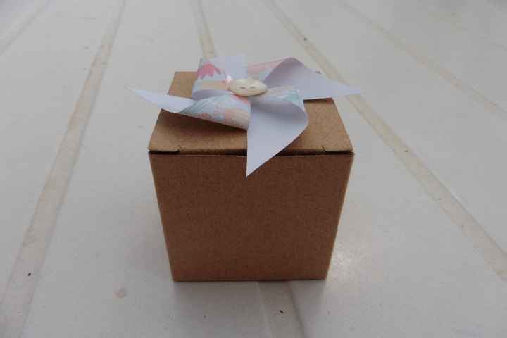 Boîte à dragées personnalisée 2