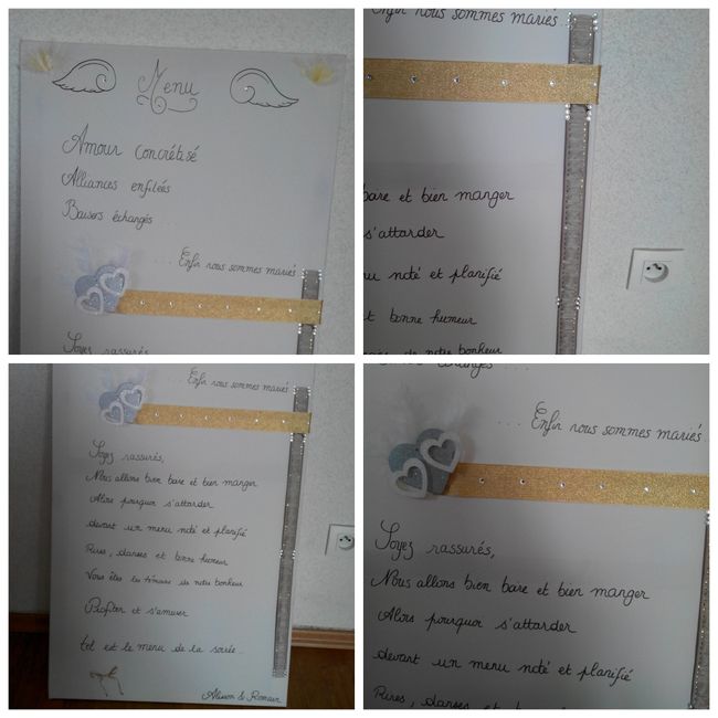 menu soiree