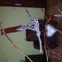 oiseau paille en queue avec le nom des invités