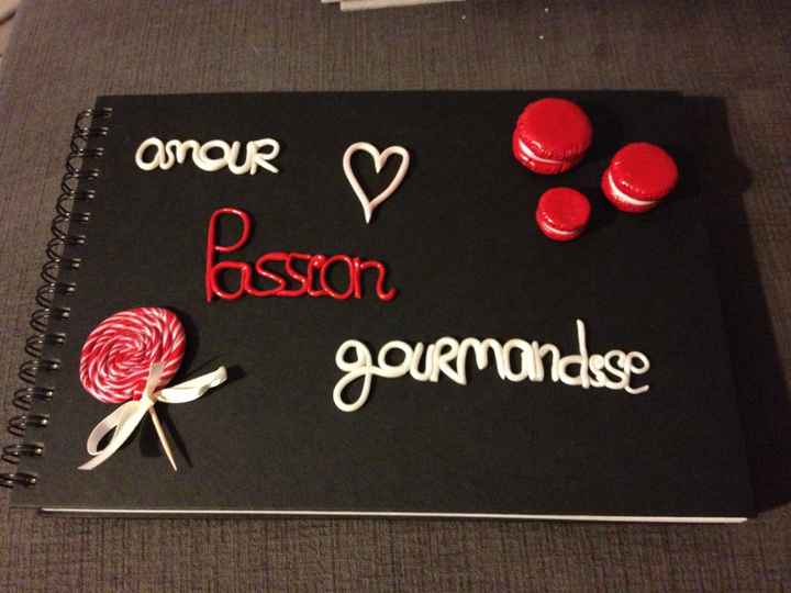 notre livre d'or!! thème gourmandise! 