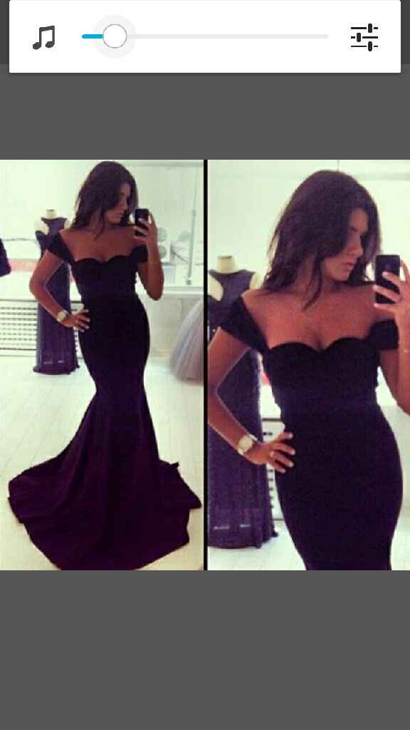 Robe du lendemain? - 2