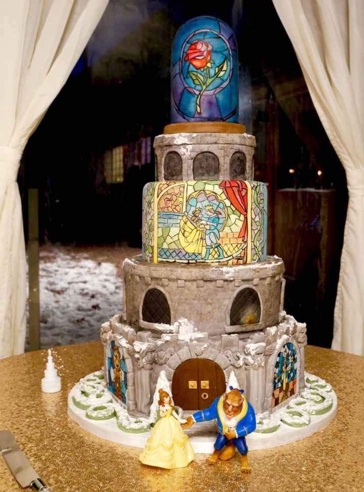 Wedding cake La Belle et la Bête - 1