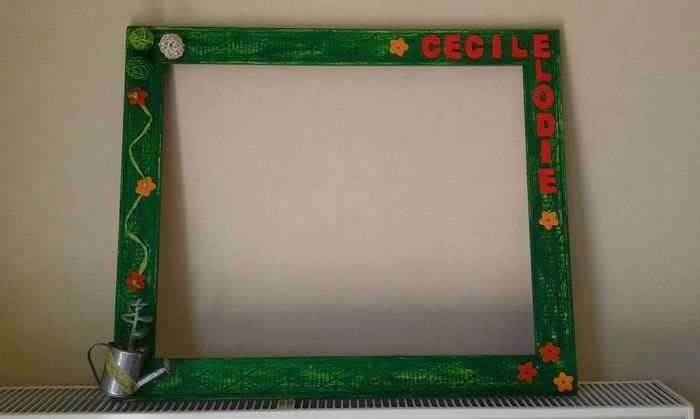 Notre cadre photo customisé