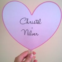 Recto Eventail Mariage