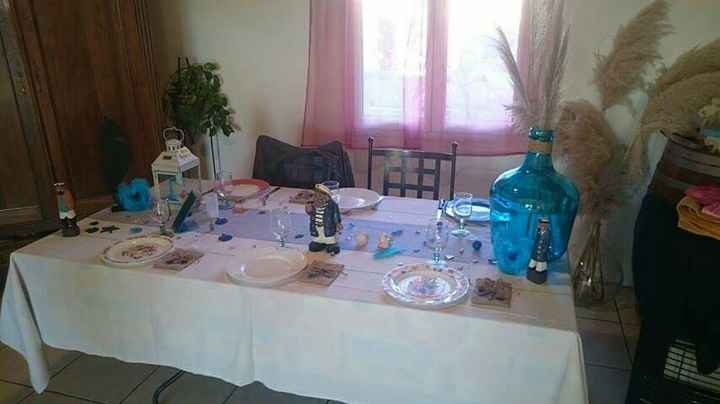 Essai de tables , theme mer - 1