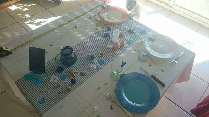 Essai de tables , theme mer - 2