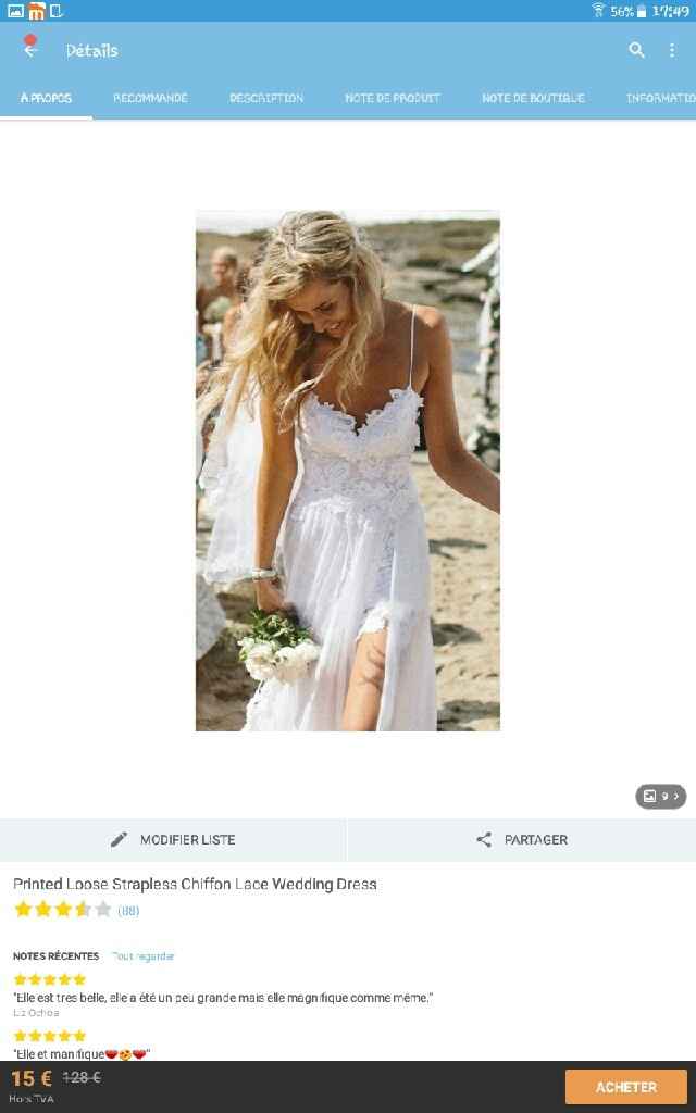 Robe mariage civil - 1