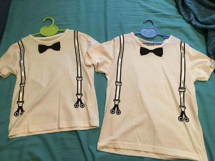 T shirts pour mes filleuls - 1