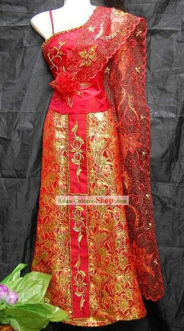 Robe de mariée thaïlandaise - 1