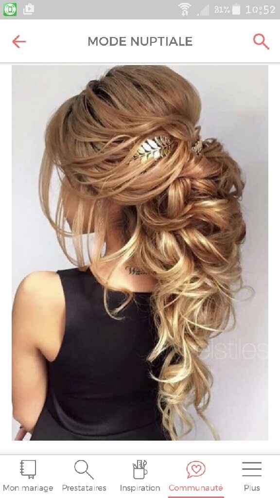 Essai coiffure avec extensions à clip - 1