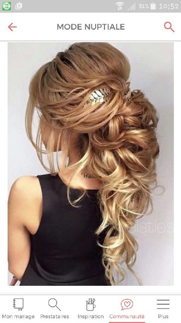 Essai coiffure avec extensions à clip - 1