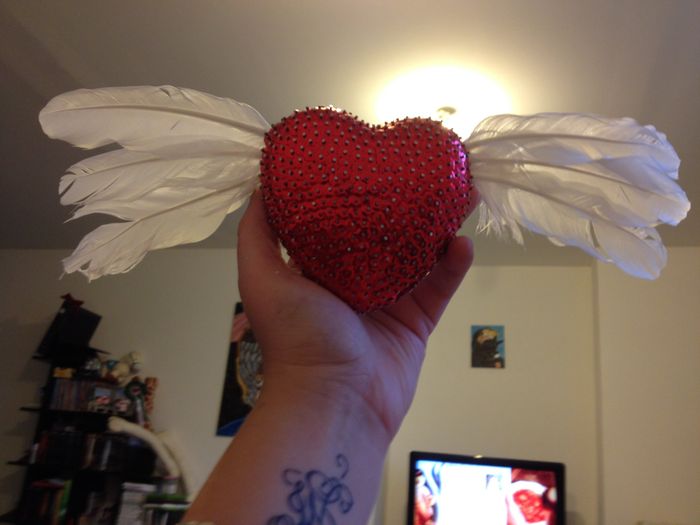 coeur ailé