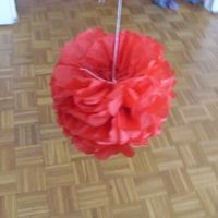 pompom papier de soie