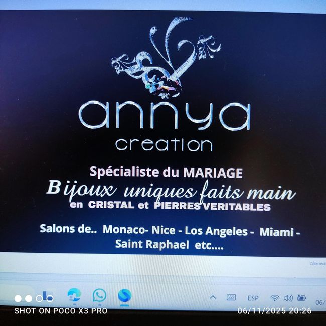 ANNYA Creation - BIJOUX exclusifs faits main en CRISTAL, PERLES et pierres veritables.