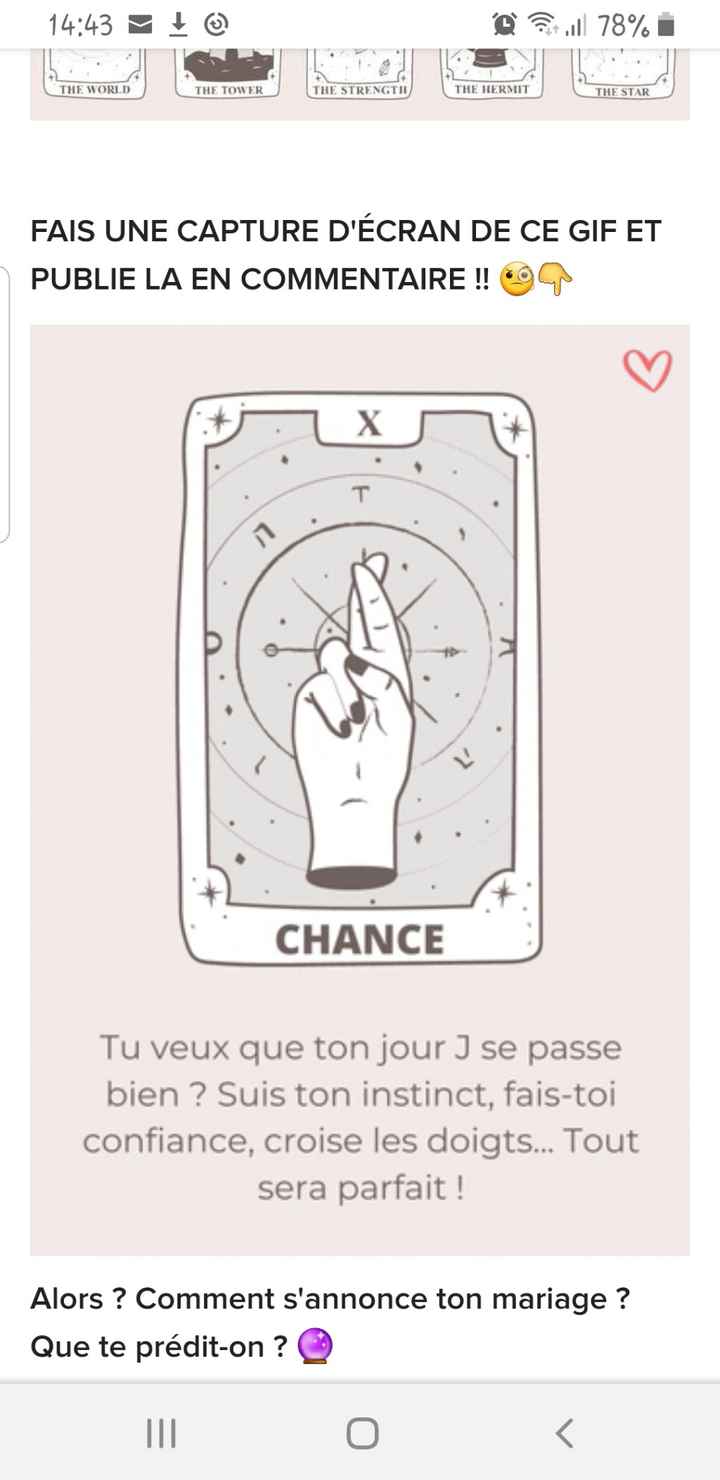 La chance te sourit 🔮😃 - 1