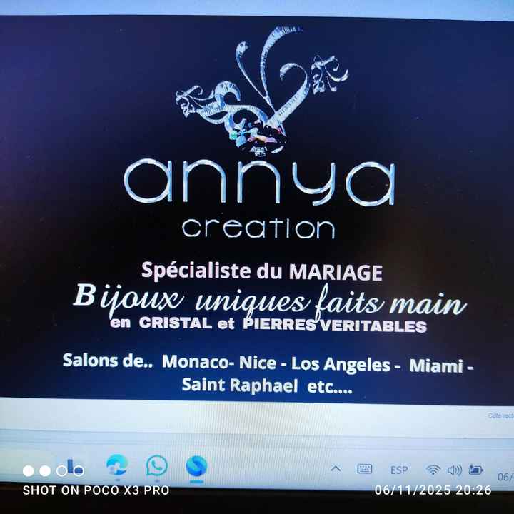 ANNYA Creation - BIJOUX exclusifs faits main en CRISTAL, PERLES et pierres veritables.