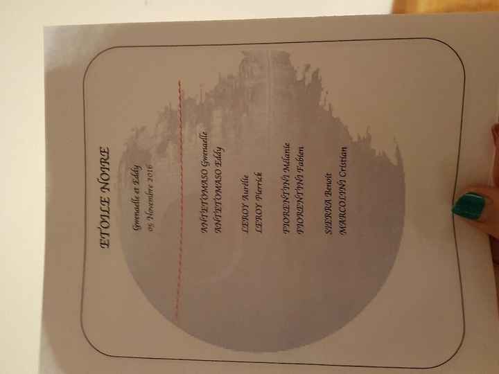 Menu clin d'oeil - 1