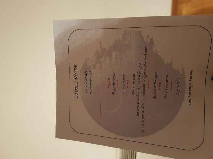 Menu clin d'oeil - 2