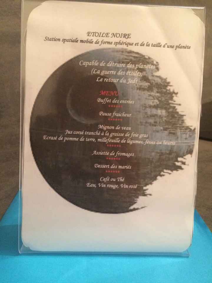 Voila ce que donneront nos menus - 1