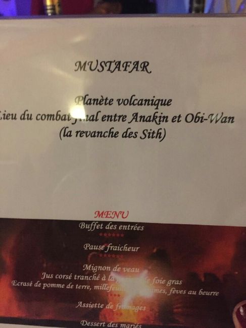 Les menus comment les présentez vous ? - 1