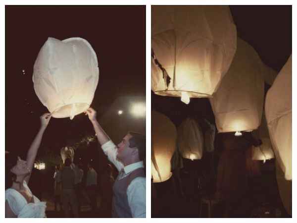 Lâcher de Lanternes