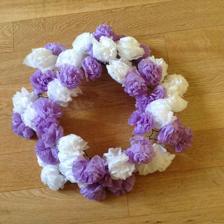 Couronne de fleurs