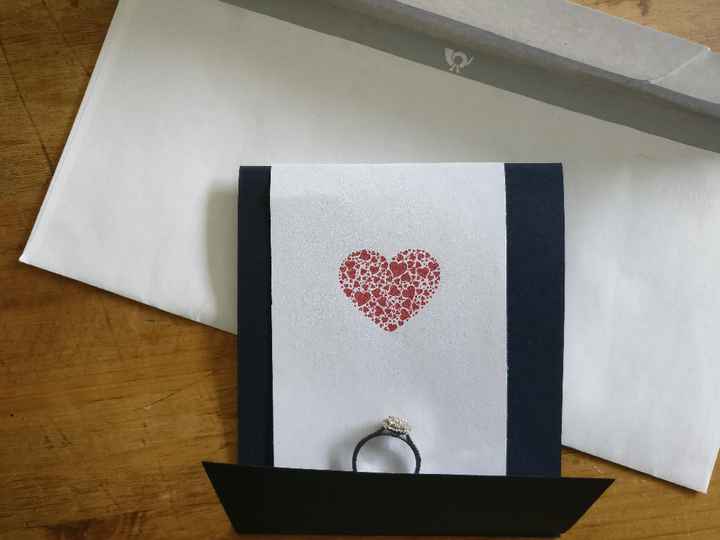 Demande en mariage : enveloppe 3