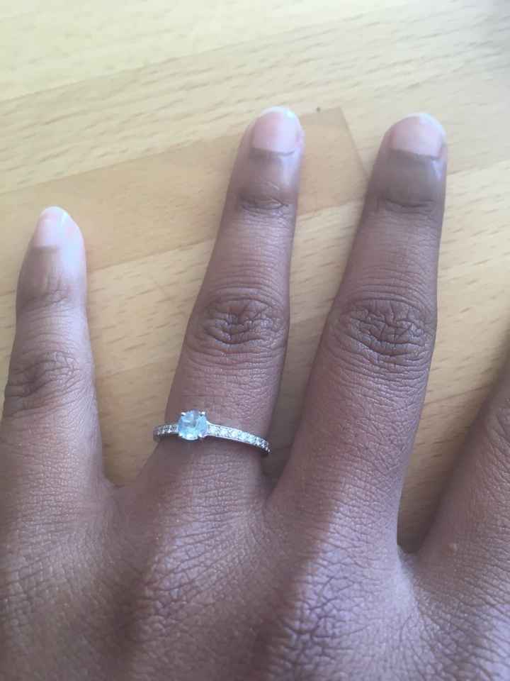 Et vous à quoi ressemble votre bague de fillancailles ? - 1