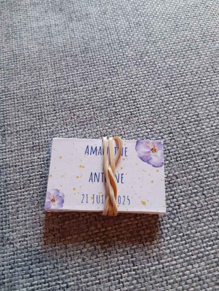 Cadeaux invités reçu !! - 2