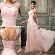 robe rose longue