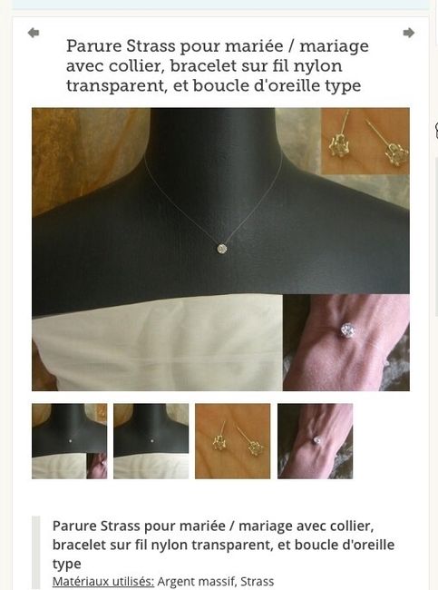 Parure trouvée enfin!!!!