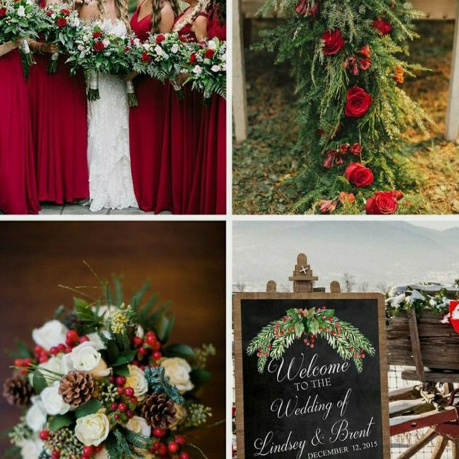 Decoration mariage theme Noël 4