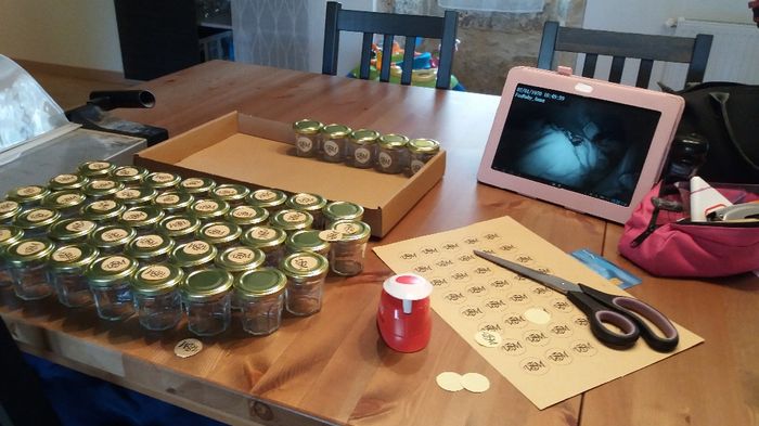 Début DIY pots dragées