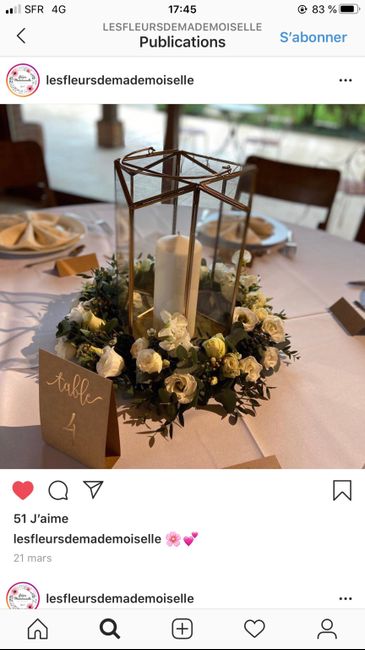 Avis : Centre de table 3