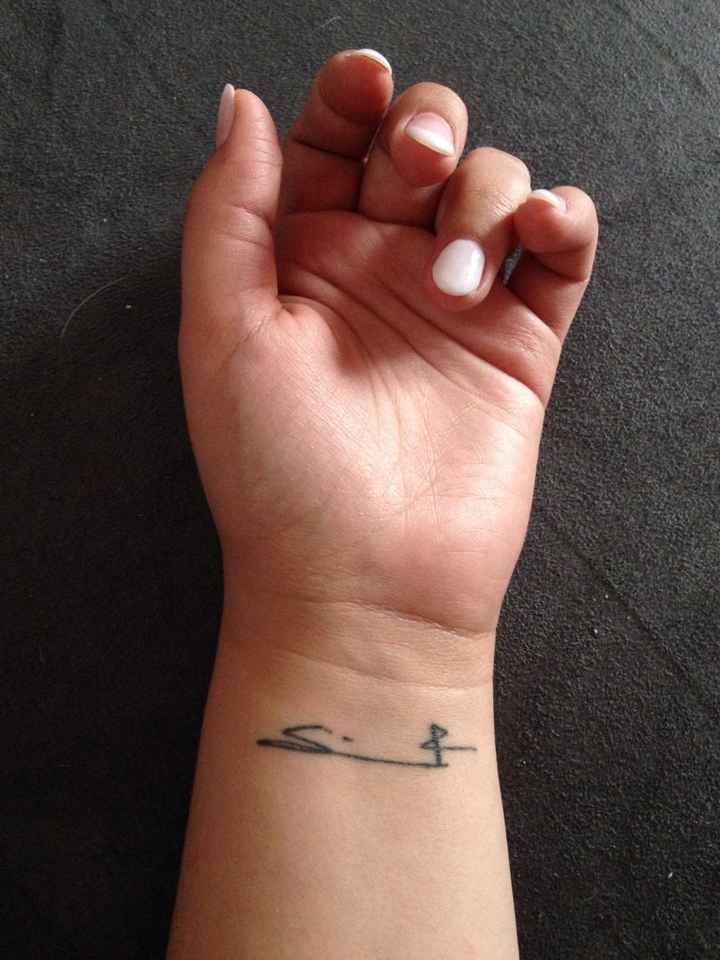 Mariée et tatouages - 1