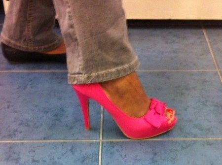 Help recherche chaussures de mariée fushia - 1