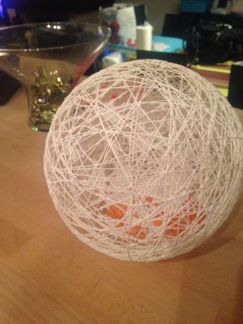 Début de mes centres de table - 1