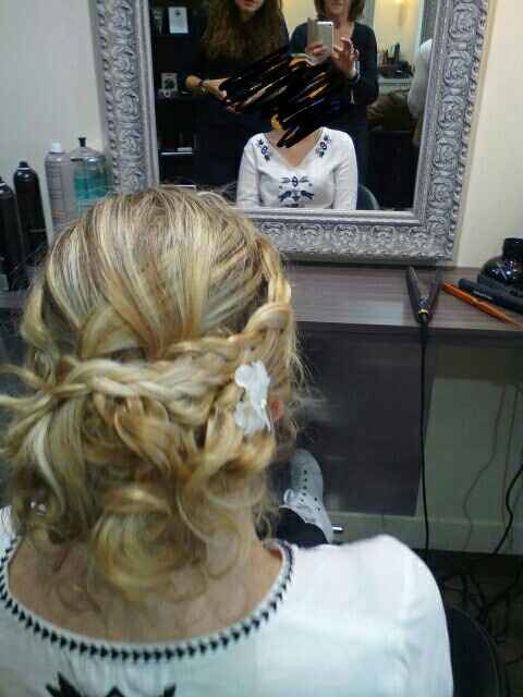 Essai coiffure 😁😁 - 2