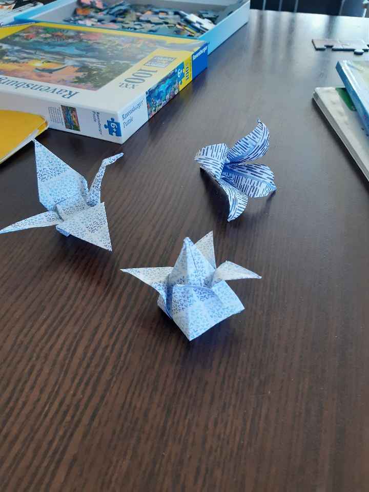 Décoration plafond origami - 1