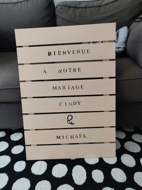 Panneau de bienvenue - 1