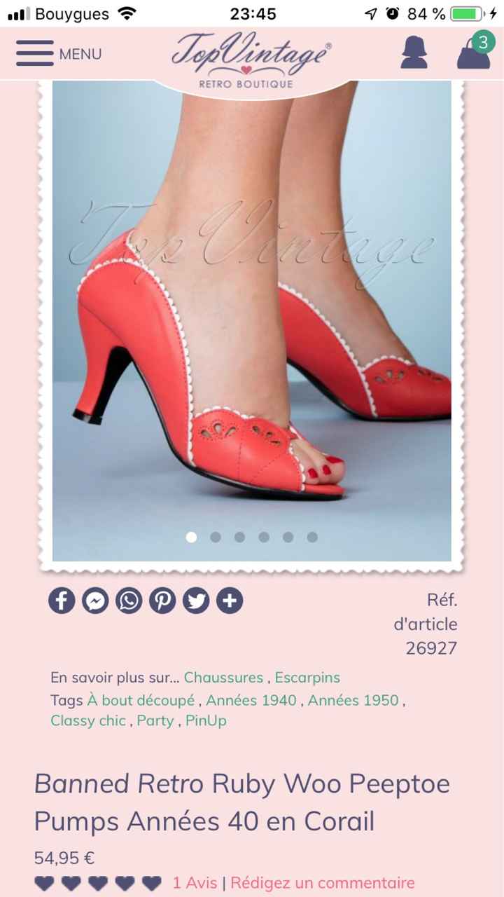 ça y est chaussures commandées - 1