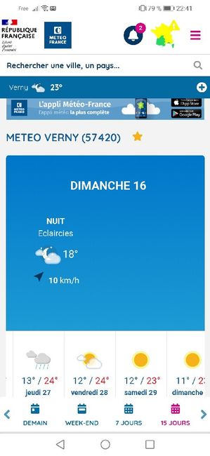 Futures mariées du 29.08.2020 point météo? 1