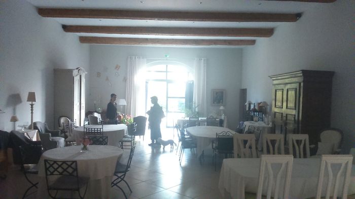 la salle de réception