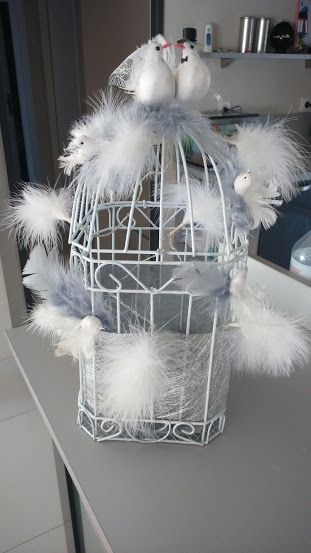urne cage à oiseaux 
