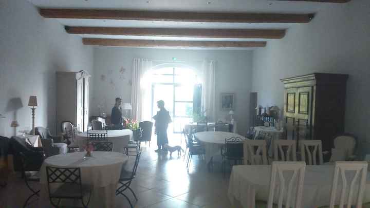 la salle de réception